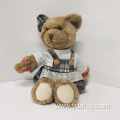 Plush realistic bear animals